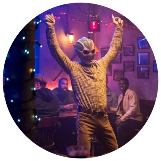 🕺 Стикер «Resident Alien v2» для Telegram