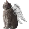 Стикер 56 Resident Angelic