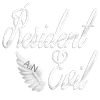 Стикер 45 Resident Angelic