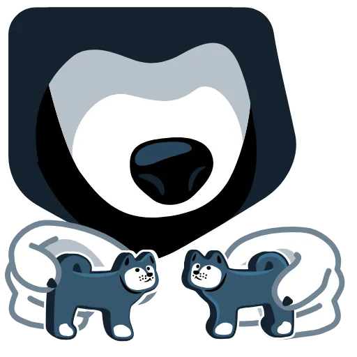💑 Стикер «Resistance Dog» для Telegram
