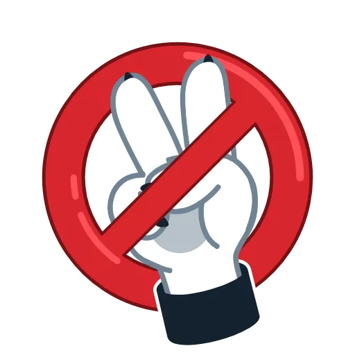 ✌️ Стикер «Resistance Dog» для Telegram