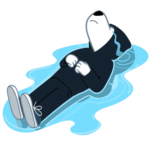 😭 Стикер «Resistance Dog» для Telegram
