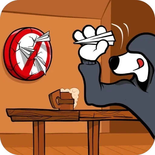 🫥 Стикер «Resistance Dog Art» для Telegram