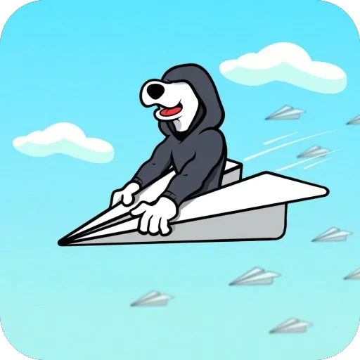 🫥 Стикер «Resistance Dog Art» для Telegram