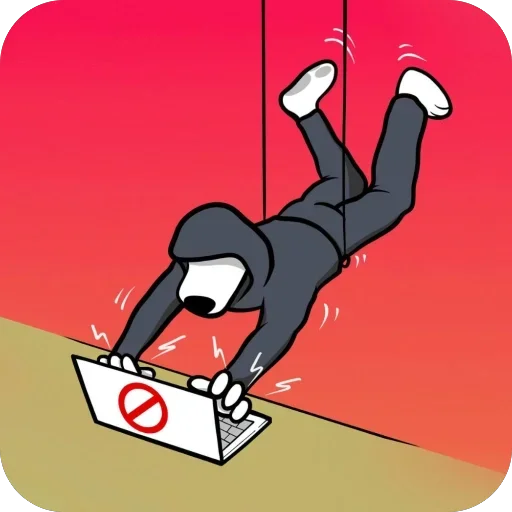 🫥 Стикер «Resistance Dog Art» для Telegram