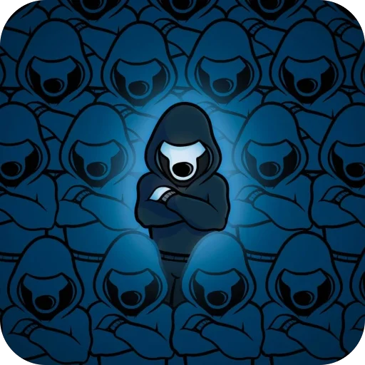 🫥 Стикер «Resistance Dog Art» для Telegram