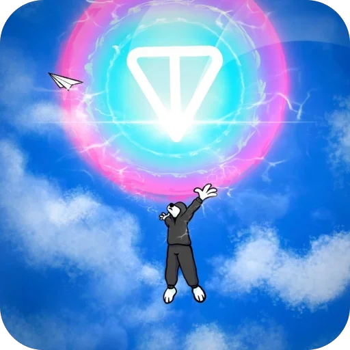 🫥 Стикер «Resistance Dog Art» для Telegram
