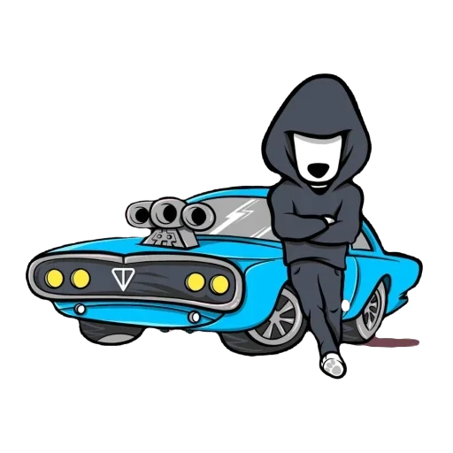 🫥 Стикер «Resistance Dog Art» для Telegram