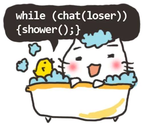 😌 Стикер «Response timeout» для Telegram