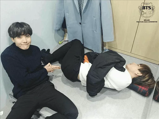 🖕 Стикер «Restive Bts» для Telegram
