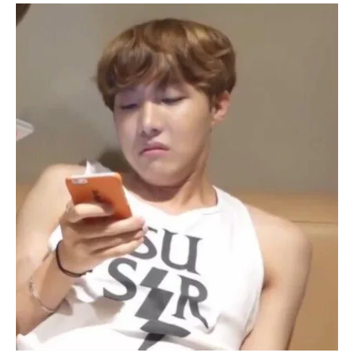 😕 Стикер «Restive Bts» для Telegram
