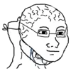 Стикер 3 🥴 Retarded emoji