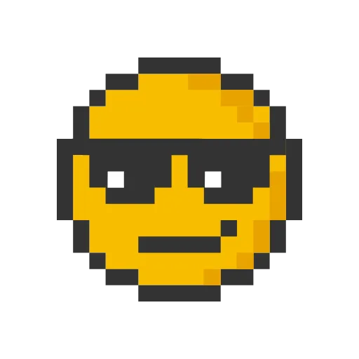 Стикер 46 #animals #animated #decor #emoji #fonts #icons #pixel