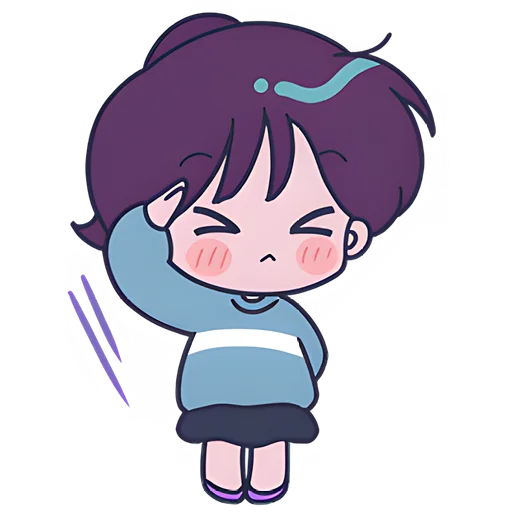 🫡 Стикер «Ретро чан» для Telegram