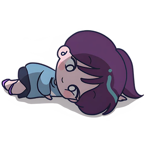 😔 Стикер «Ретро чан» для Telegram