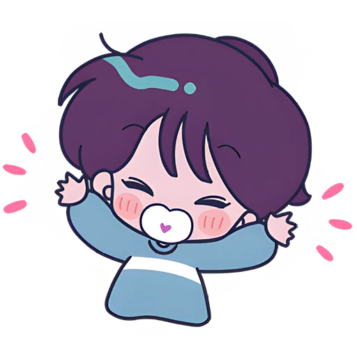 🥰 Стикер «Ретро чан» для Telegram