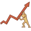 📈 Эмодзи «Retro emoji» для Telegram