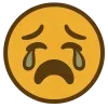 😭 Эмодзи «Retro emoji» для Telegram