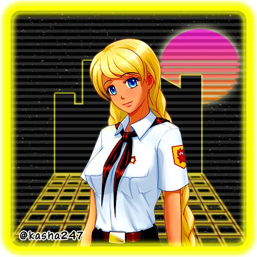 🙂 Стикер «Retro Everlasting Summer Бесконечное лето» для Telegram