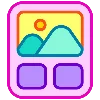 🌄 Эмодзи «Retro Wave» для Telegram