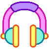 🎧 Эмодзи «Retro Wave» для Telegram