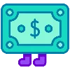 💵 Эмодзи «Retro Wave» для Telegram