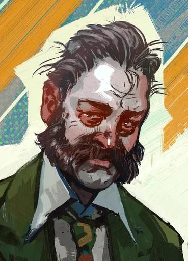 🕵️‍♂️ Стикер «Disco Elysium» для Telegram