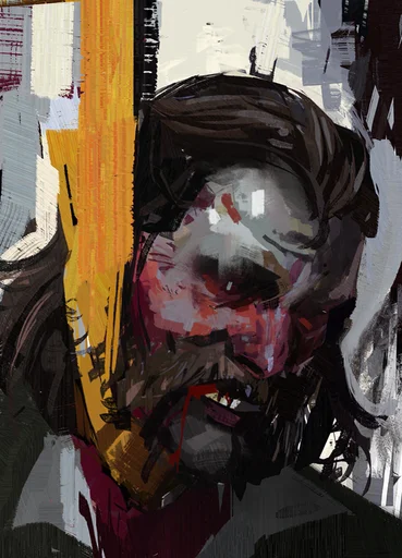 ☠️ Стикер «Disco Elysium» для Telegram