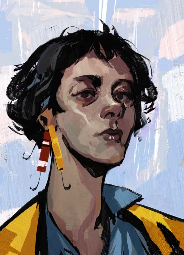 🎣 Стикер «Disco Elysium» для Telegram