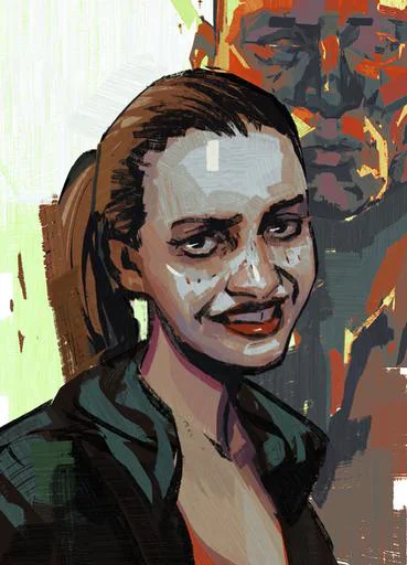 🙍‍♀️ Стикер «Disco Elysium» для Telegram