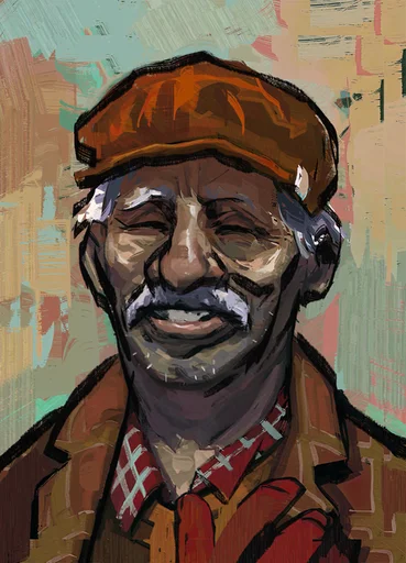 ☺️ Стикер «Disco Elysium» для Telegram