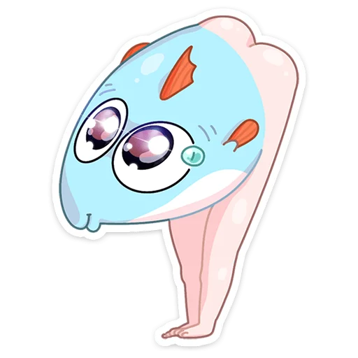 👀 Стикер «Реверсивная русалка» для Telegram
