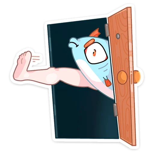 😡 Стикер «Реверсивная русалка» для Telegram
