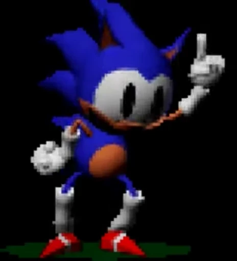 🌟 Стикер «Rewrite Sonic» для Telegram