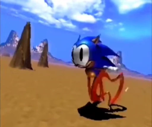 🌟 Стикер «Rewrite Sonic» для Telegram