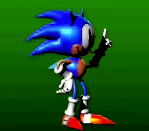 🌟 Стикер «Rewrite Sonic» для Telegram
