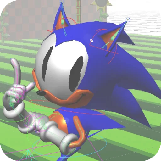 😶 Стикер «Rewrite Sonic» для Telegram
