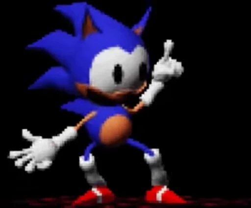 🌟 Стикер «Rewrite Sonic» для Telegram