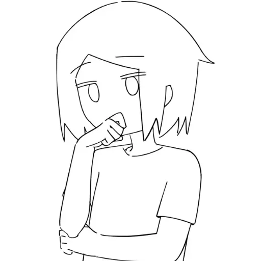 🤔 Стикер «ReyZi-Chan» для Telegram