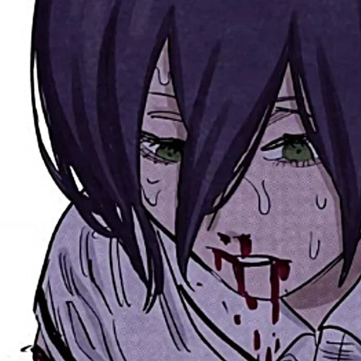 😓 Стикер «Chainsaw Man The Movie Reze Arc» для Telegram