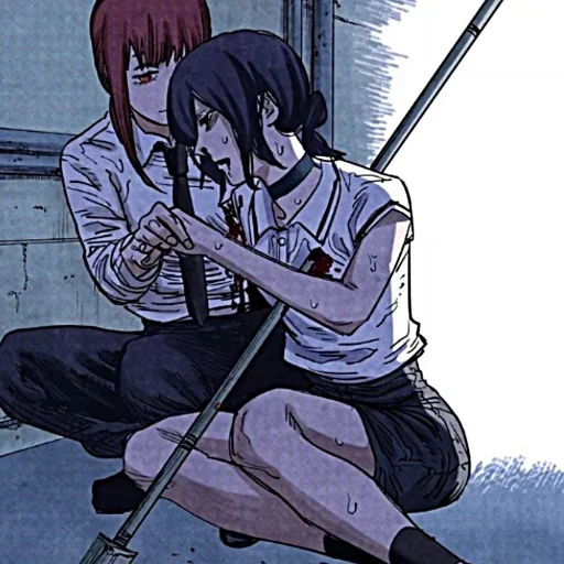 😥 Стикер «Chainsaw Man The Movie Reze Arc» для Telegram