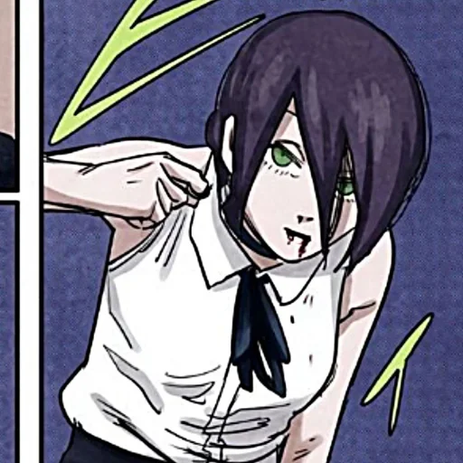 😒 Стикер «Chainsaw Man The Movie Reze Arc» для Telegram