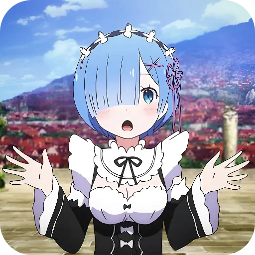 😳 Стикер «Re Zero» для Telegram