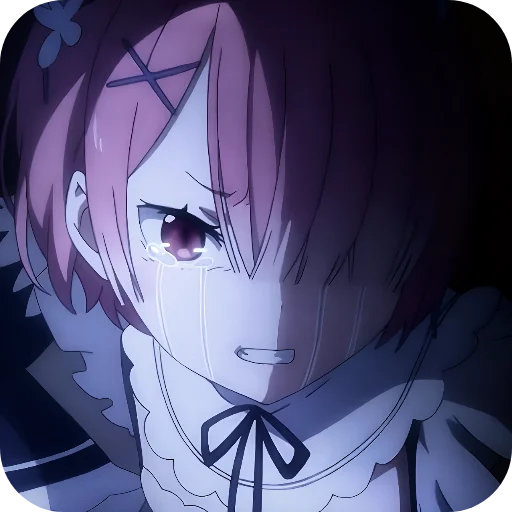 😭 Стикер «Re Zero» для Telegram