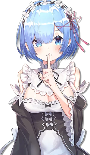 🤫 Стикер «ReZero» для Telegram