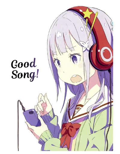 🎧 Стикер «ReZero 4 Yalda» для Telegram