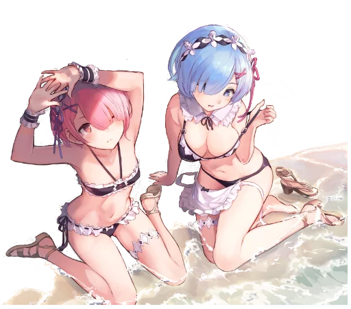 👙 Стикер «ReZero 4 Yalda» для Telegram