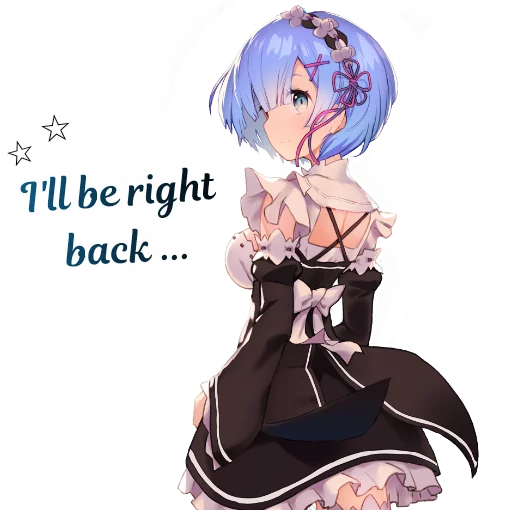 👋 Стикер «ReZero 4 Yalda» для Telegram