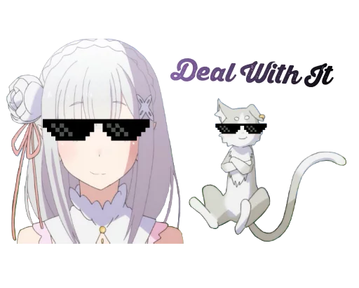 😎 Стикер «ReZero 4 Yalda» для Telegram