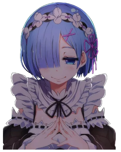 😶 Стикер «ReZero 4 Yalda» для Telegram